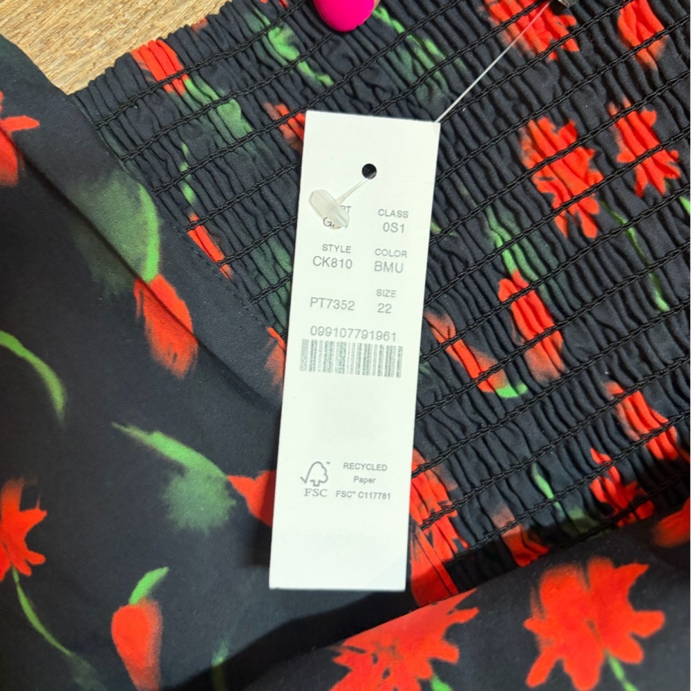 JCrew Fit-and-flare mini dress in painted daisy print - Picture 11 of 13